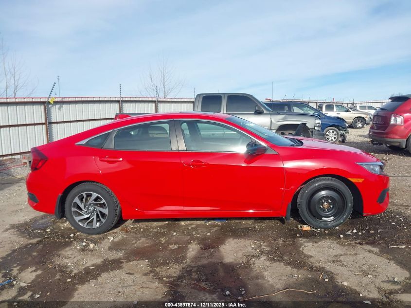 2017 Honda Civic Ex VIN: 2HGFC2F72HH541657 Lot: 43897874