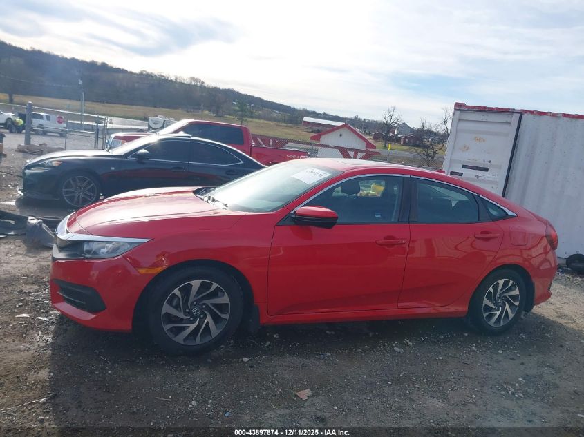 2017 Honda Civic Ex VIN: 2HGFC2F72HH541657 Lot: 43897874