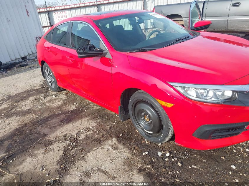 2017 Honda Civic Ex VIN: 2HGFC2F72HH541657 Lot: 43897874