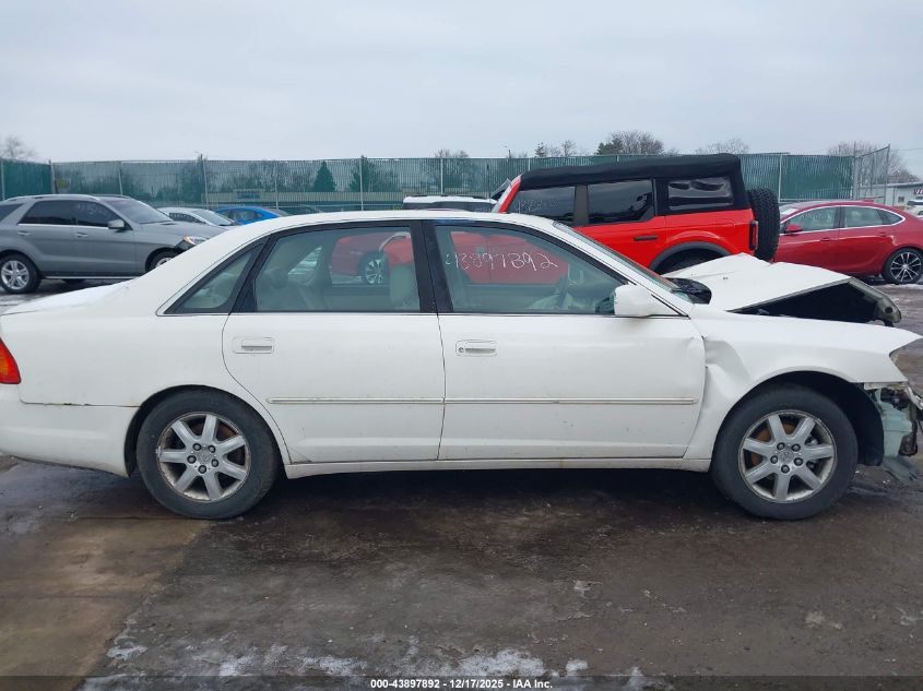 2002 Toyota Avalon Xls VIN: 4T1BF28B82U228599 Lot: 43897892