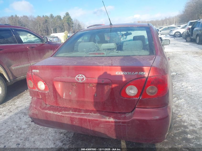 2005 Toyota Corolla Ce VIN: 1NXBR32E25Z384061 Lot: 43897893