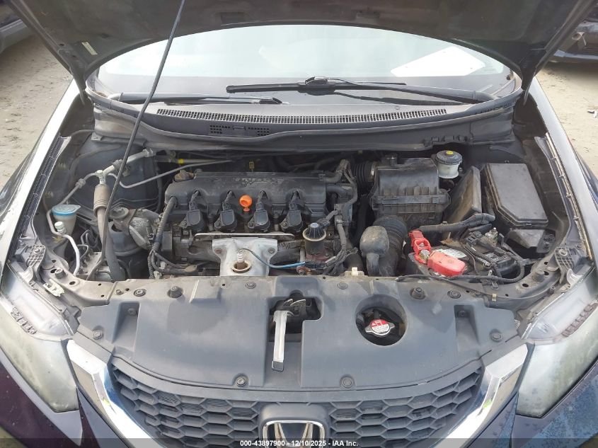 2013 Honda Civic Lx VIN: 19XFB2F52DE047725 Lot: 43897900