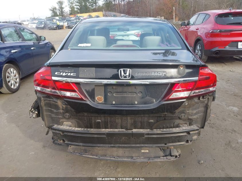 2013 Honda Civic Lx VIN: 19XFB2F52DE047725 Lot: 43897900