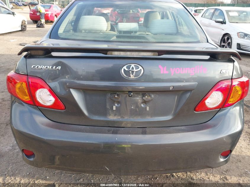 2009 Toyota Corolla Le VIN: 1NXBU40E79Z047155 Lot: 43897903