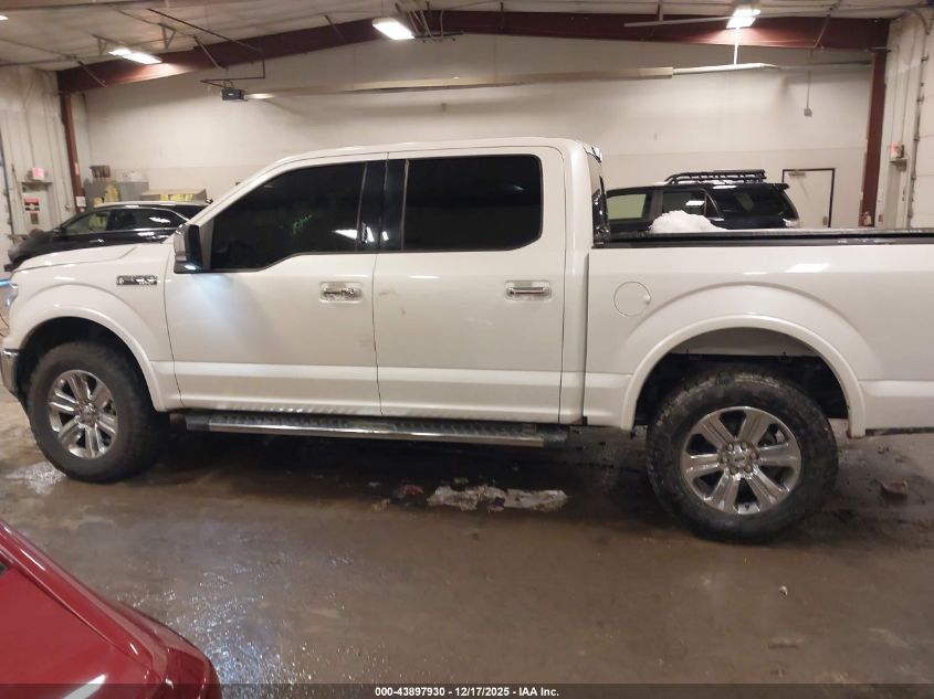 2018 Ford F-150 Lariat VIN: 1FTEW1EG6JKC07546 Lot: 43897930
