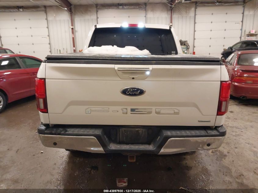 2018 Ford F-150 Lariat VIN: 1FTEW1EG6JKC07546 Lot: 43897930