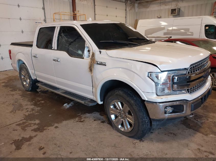 2018 Ford F-150 Lariat VIN: 1FTEW1EG6JKC07546 Lot: 43897930