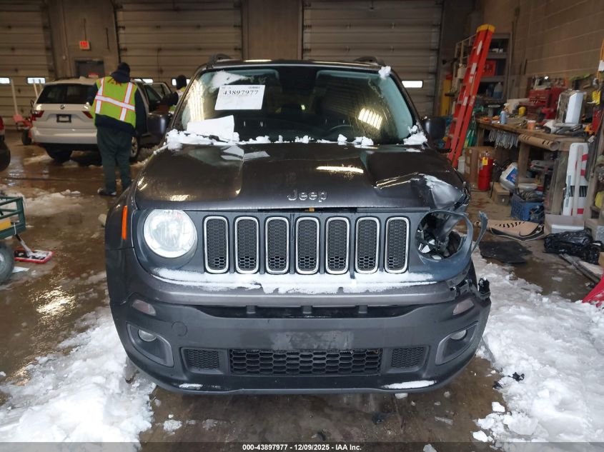 2017 Jeep Renegade Latitude Fwd VIN: ZACCJABB6HPF03178 Lot: 43897977