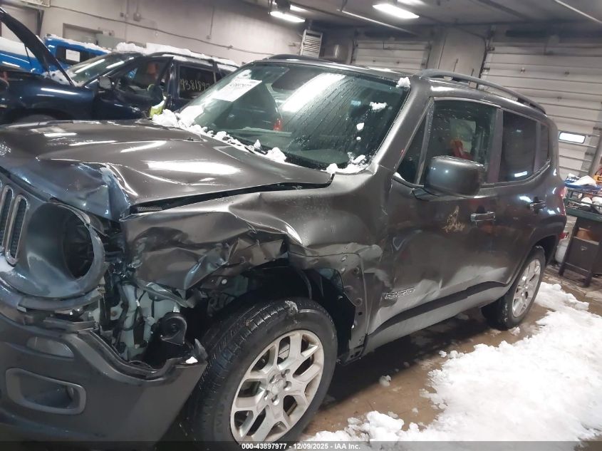 2017 Jeep Renegade Latitude Fwd VIN: ZACCJABB6HPF03178 Lot: 43897977