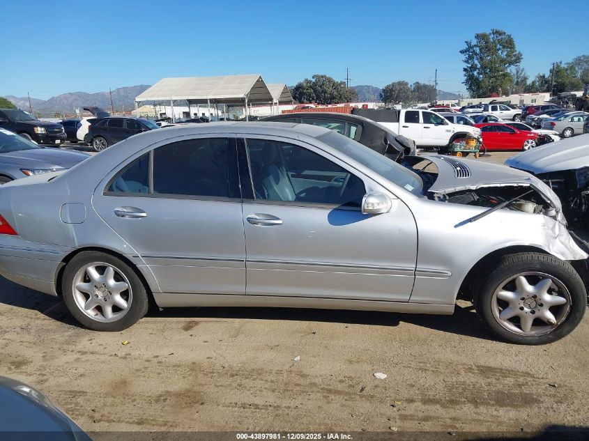 2002 Mercedes-Benz C 240 VIN: WDBRF61J32F249682 Lot: 43897981