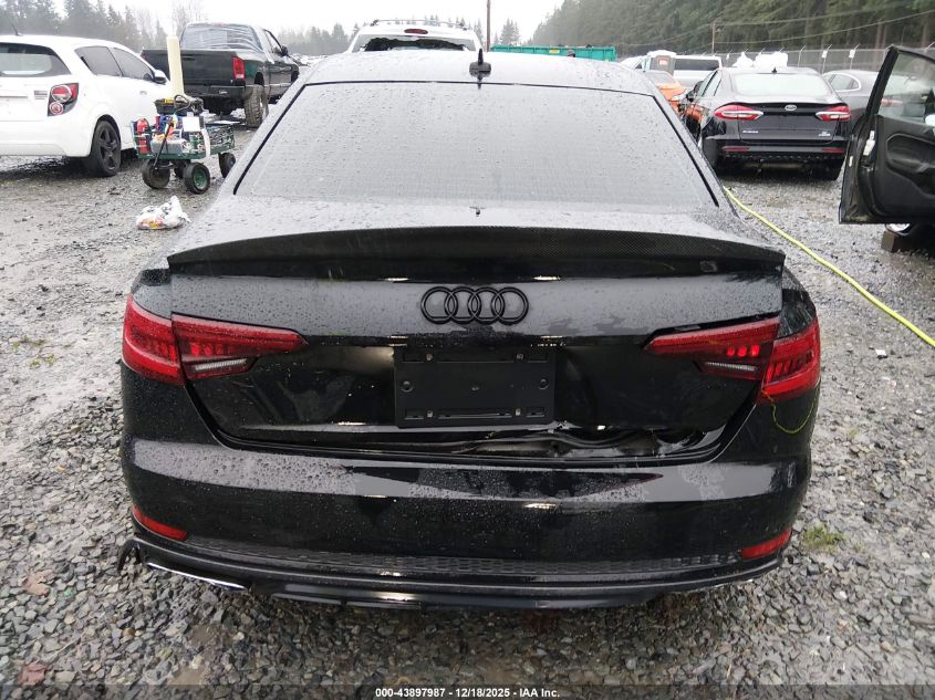 2019 Audi A4 45 Premium VIN: WAUFNAF45KN003393 Lot: 43897987