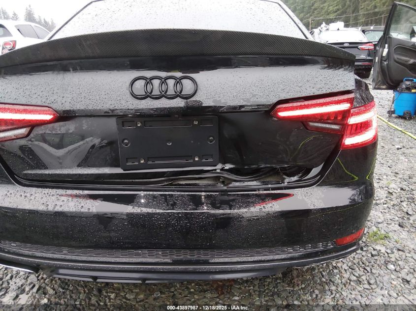 2019 Audi A4 45 Premium VIN: WAUFNAF45KN003393 Lot: 43897987
