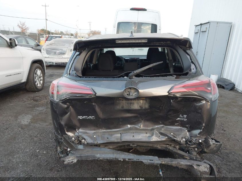 2018 Toyota Rav4 Le VIN: JTMBFREV0JJ243318 Lot: 43897989