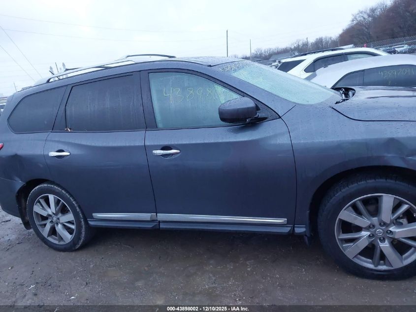 2013 Nissan Pathfinder Platinum VIN: 5N1AR2MM9DC667698 Lot: 43898002