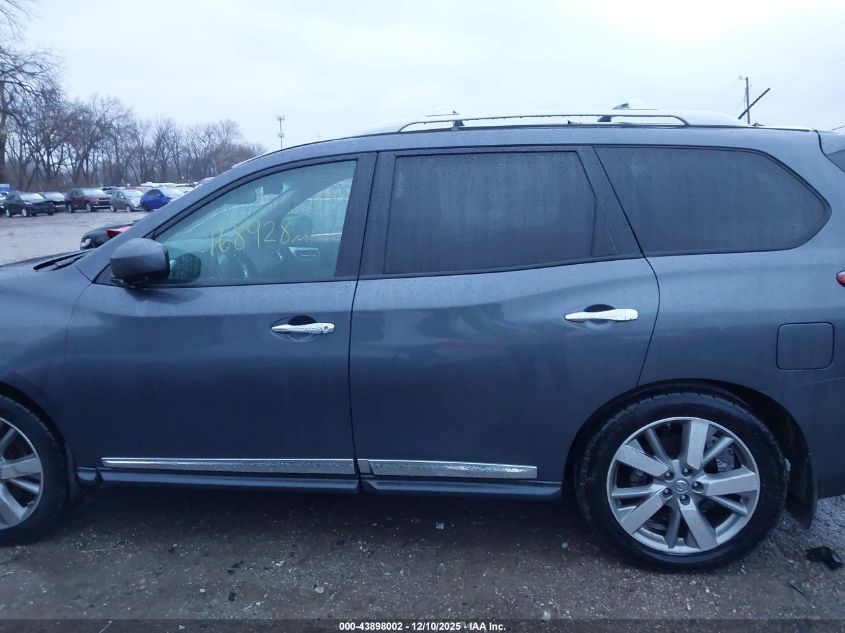 2013 Nissan Pathfinder Platinum VIN: 5N1AR2MM9DC667698 Lot: 43898002