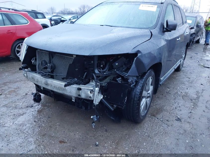 2013 Nissan Pathfinder Platinum VIN: 5N1AR2MM9DC667698 Lot: 43898002