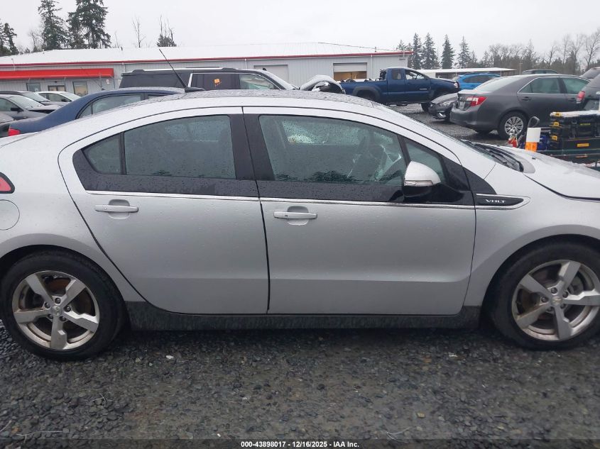 2012 Chevrolet Volt VIN: 1G1RA6E43CU103972 Lot: 43898017