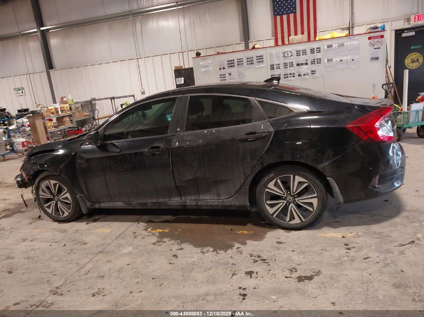 2017 Honda Civic Ex-L VIN: 19XFC1F72HE017235 Lot: 43898053