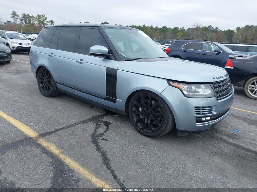 LAND ROVER RANGE ROVER 5.0L V8 SUPERCHARGED/5.0L V8 SUPERCHARGED EBONY EDITION