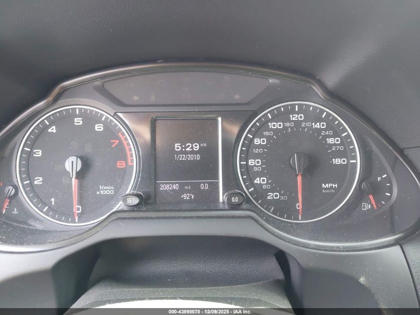 2011 Audi Q5 3.2 Premium Plus VIN: WA1DKAFP9BA041434 Lot: 42918633