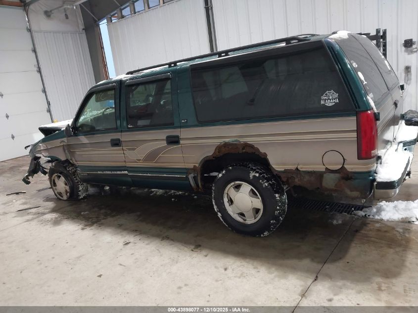 1996 GMC Suburban K1500 VIN: 3GKFK16R3TG511982 Lot: 43898077