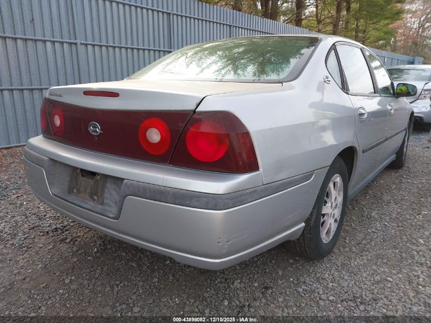 2001 Chevrolet Impala VIN: 2G1WF55E719172777 Lot: 43898082
