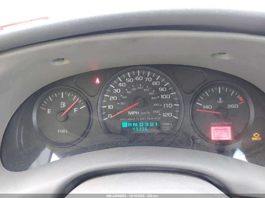 2001 Chevrolet Impala VIN: 2G1WF55E719172777 Lot: 43898082