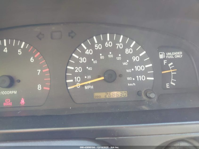 1998 Toyota Tacoma VIN: 4TAVL52N9WZ167802 Lot: 43898104