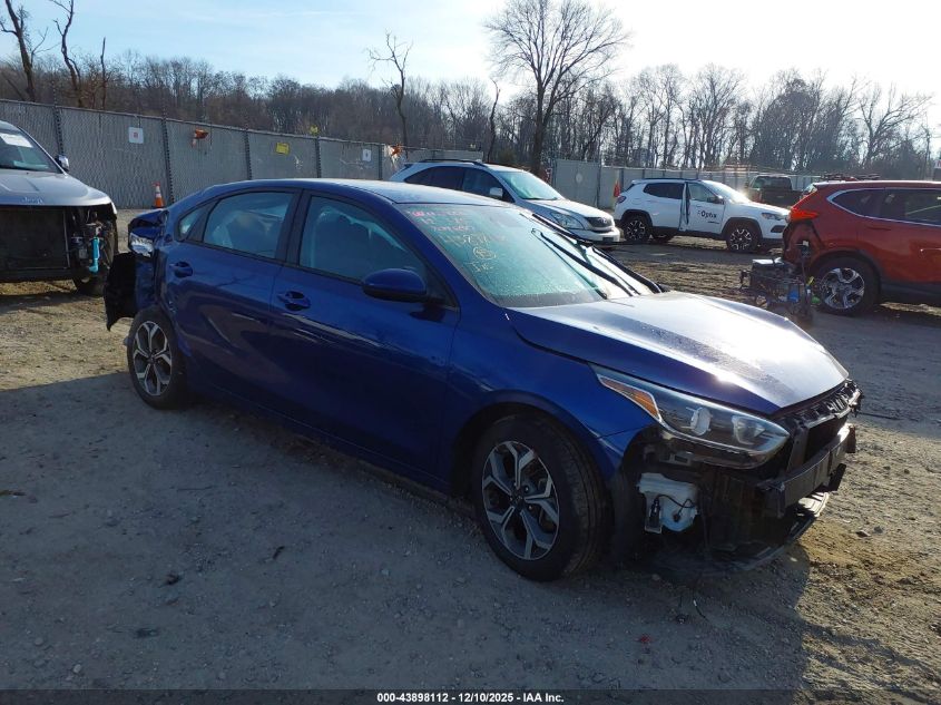 2021 Kia Forte Lxs VIN: 3KPF24AD8ME272211 Lot: 43898112