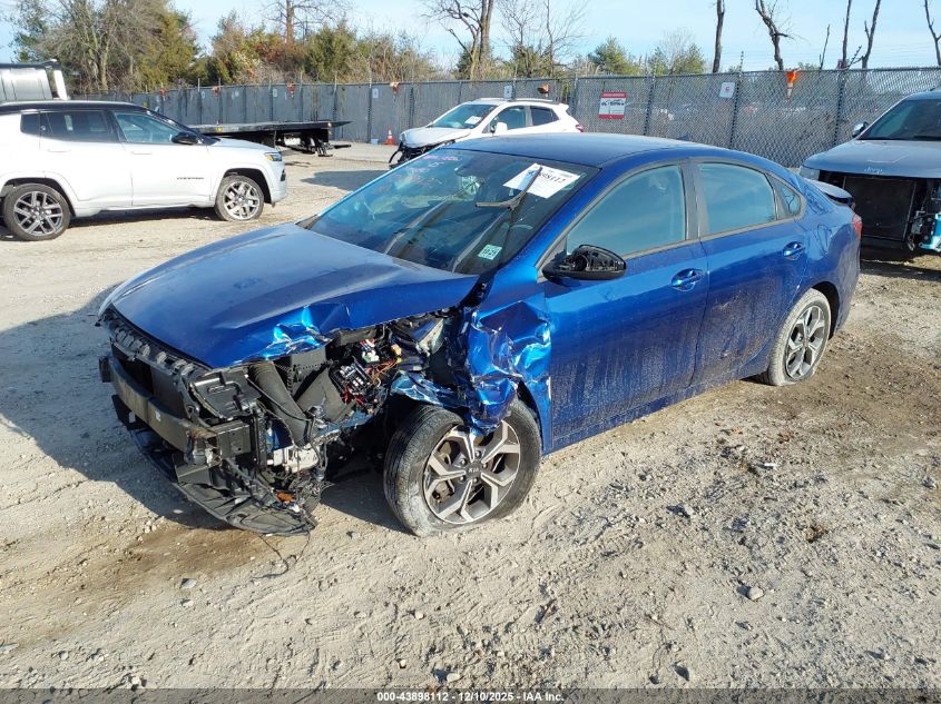 2021 Kia Forte Lxs VIN: 3KPF24AD8ME272211 Lot: 43898112