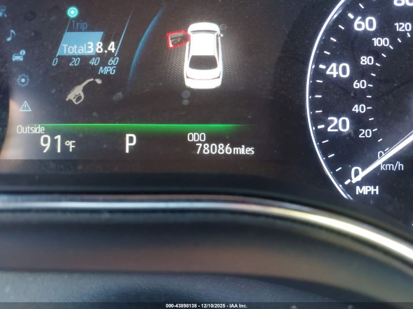 2019 Toyota Avalon Hybrid Xse VIN: 4T1B21FB8KU004368 Lot: 43898138