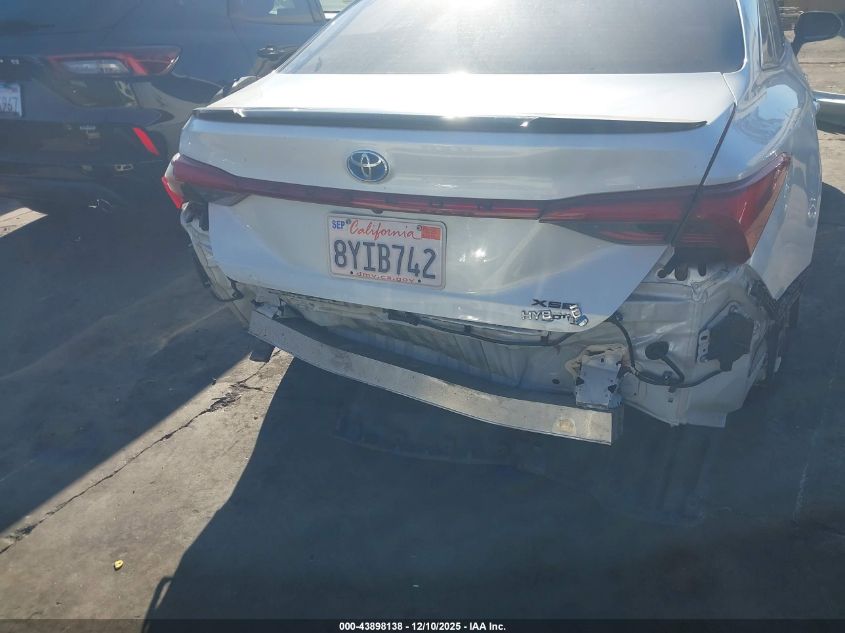 2019 Toyota Avalon Hybrid Xse VIN: 4T1B21FB8KU004368 Lot: 43898138