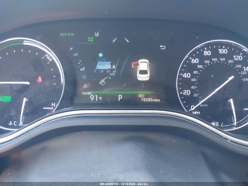 2019 Toyota Avalon Hybrid Xse VIN: 4T1B21FB8KU004368 Lot: 43898138