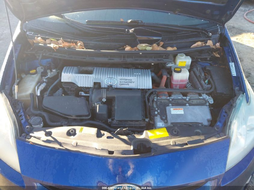 2011 Toyota Prius Two VIN: JTDKN3DU4B1472370 Lot: 43898141