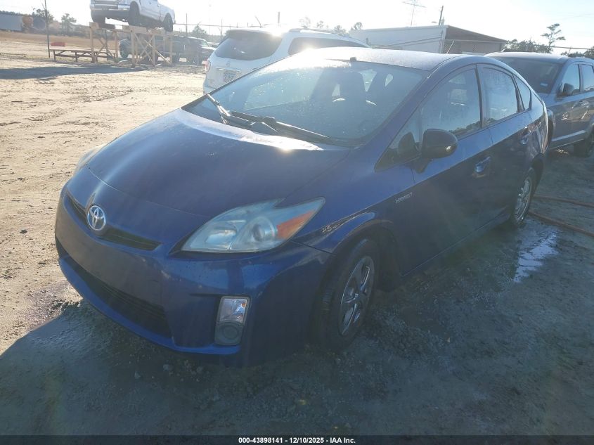 2011 Toyota Prius Two VIN: JTDKN3DU4B1472370 Lot: 43898141