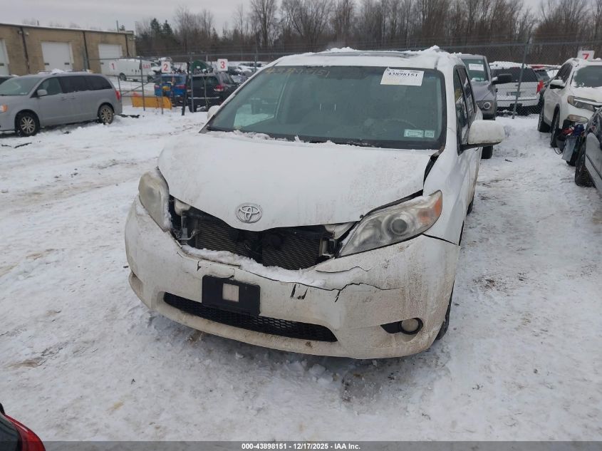 2014 Toyota Sienna Xle V6 8 Passenger VIN: 5TDYK3DC2ES479691 Lot: 43898151