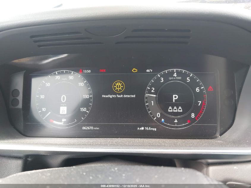 2020 Land Rover Range Rover Sport Hst Mhev VIN: SALWS2RU3LA725895 Lot: 43898152