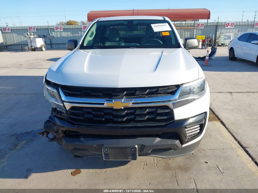 2021 Chevrolet Colorado 2Wd Long Box Wt VIN: 1GCHSBEA4M1160764 Lot: 43898161