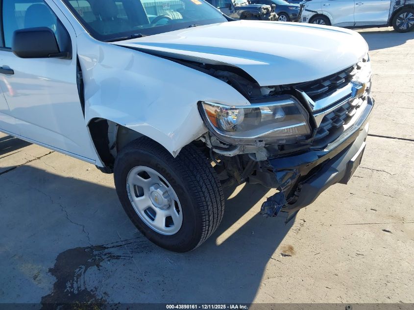 2021 Chevrolet Colorado 2Wd Long Box Wt VIN: 1GCHSBEA4M1160764 Lot: 43898161