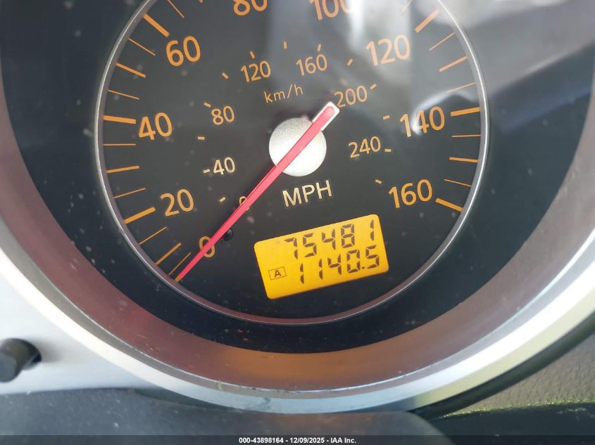 2007 Nissan 350Z Enthusiast VIN: JN1BZ36A97M654453 Lot: 43898164