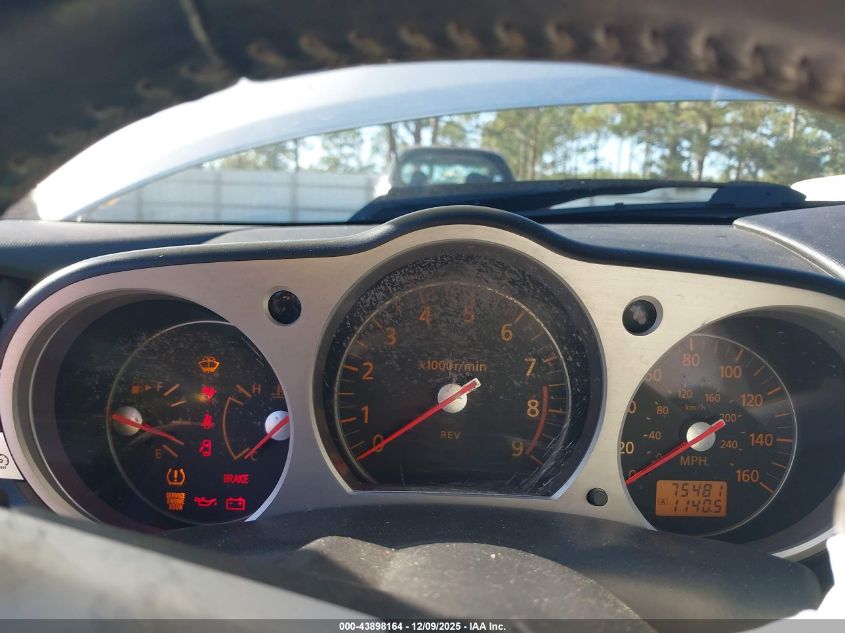 2007 Nissan 350Z Enthusiast VIN: JN1BZ36A97M654453 Lot: 43898164