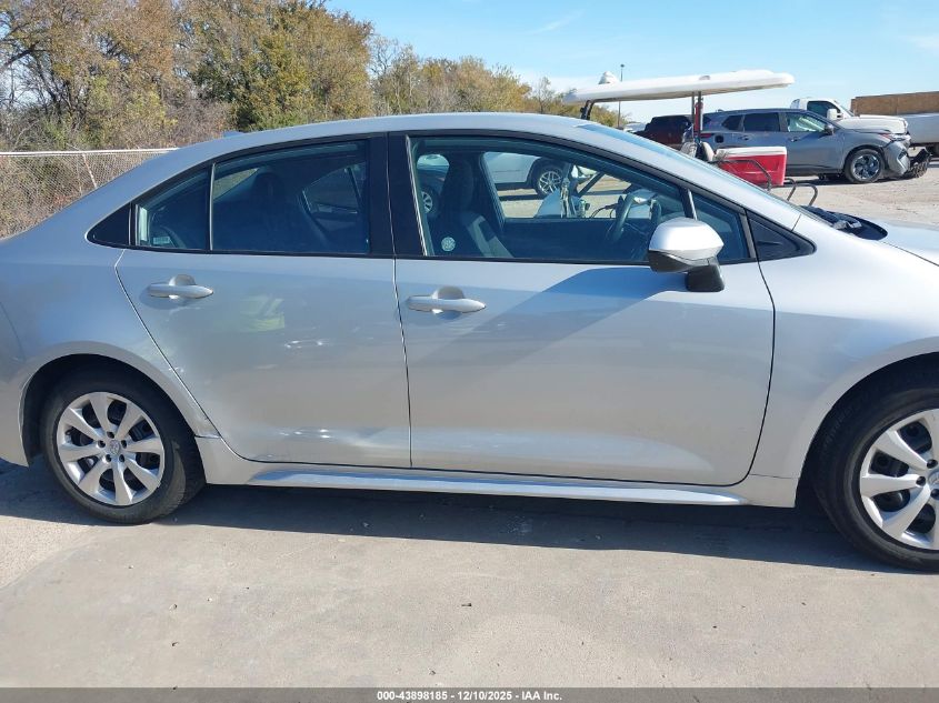 2025 Toyota Corolla Le VIN: 5YFB4MDE1SP313318 Lot: 43898185