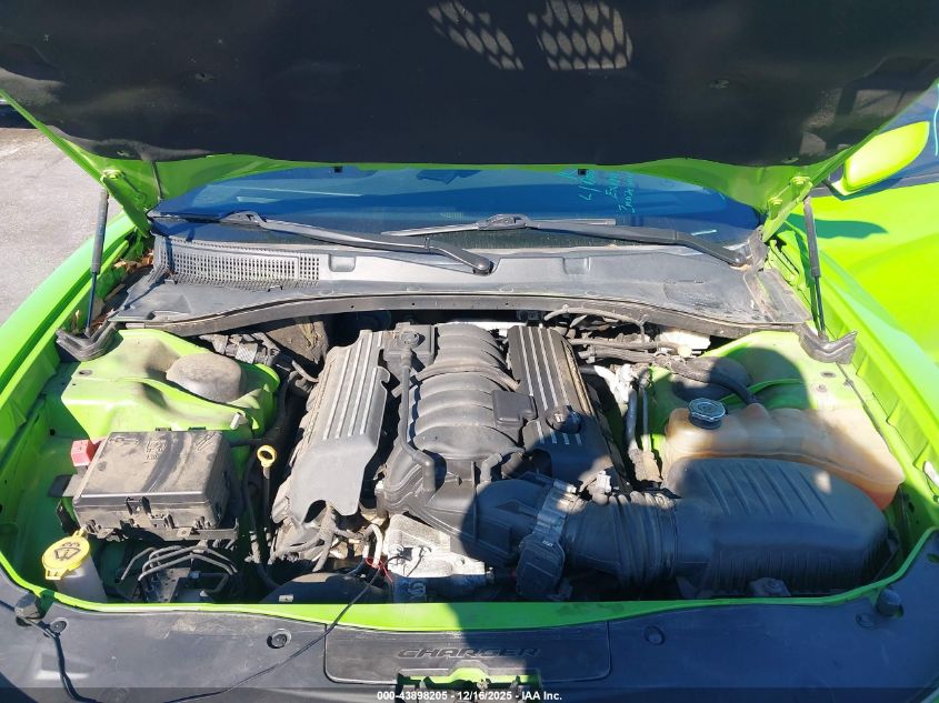 2017 Dodge Charger R/T Scat Pack Rwd VIN: 2C3CDXGJ6HH615480 Lot: 43898205