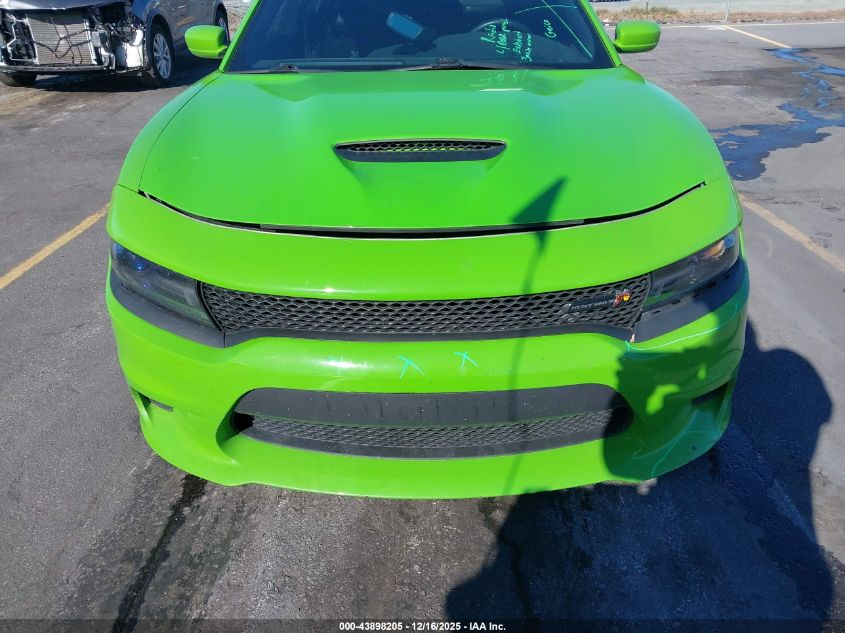 2017 Dodge Charger R/T Scat Pack Rwd VIN: 2C3CDXGJ6HH615480 Lot: 43898205