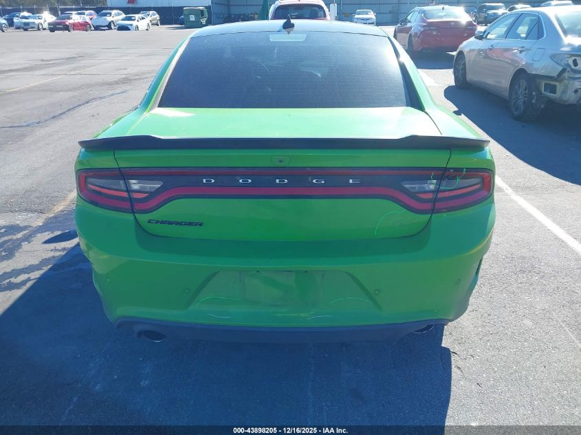 2017 Dodge Charger R/T Scat Pack Rwd VIN: 2C3CDXGJ6HH615480 Lot: 43898205