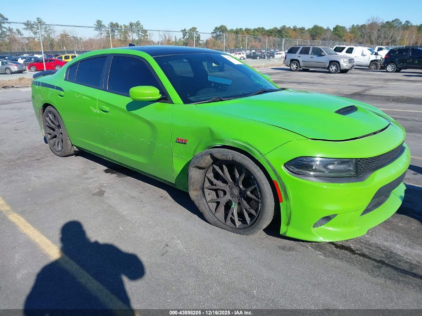 2017 Dodge Charger R/T Scat Pack Rwd VIN: 2C3CDXGJ6HH615480 Lot: 43898205