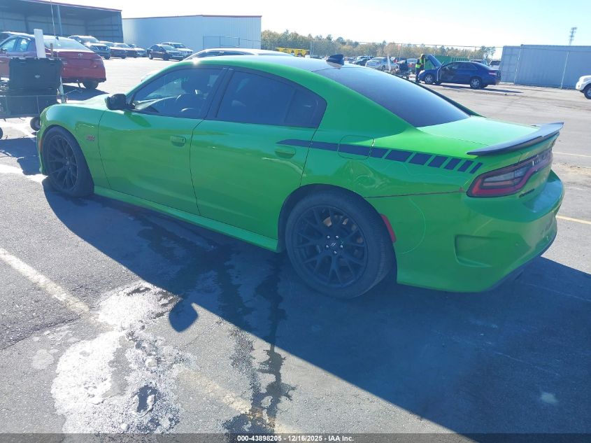 2017 Dodge Charger R/T Scat Pack Rwd VIN: 2C3CDXGJ6HH615480 Lot: 43898205