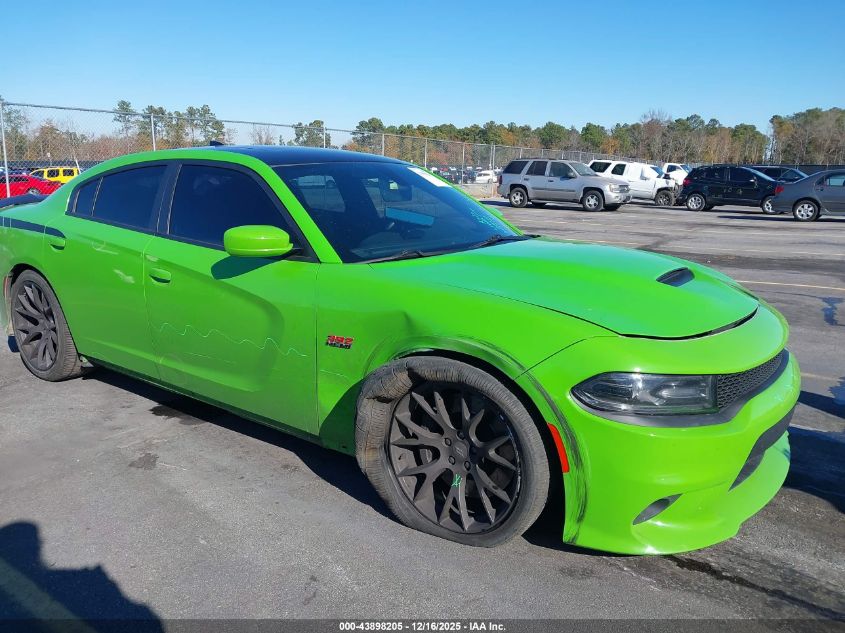 2017 Dodge Charger R/T Scat Pack Rwd VIN: 2C3CDXGJ6HH615480 Lot: 43898205