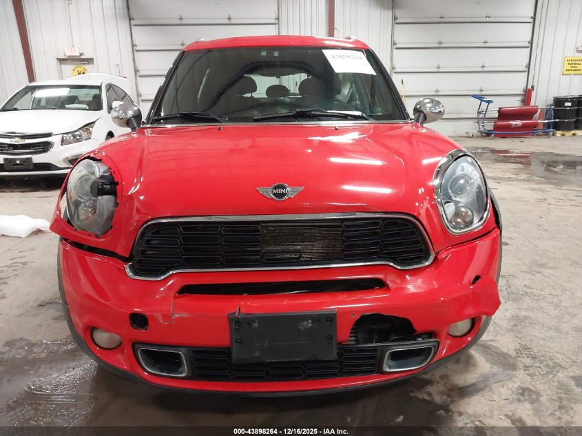 2012 Mini Cooper S Countryman VIN: WMWZC3C55CWP20013 Lot: 43898264