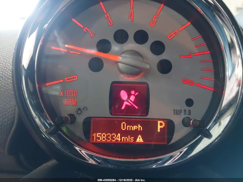 2012 Mini Cooper S Countryman VIN: WMWZC3C55CWP20013 Lot: 43898264